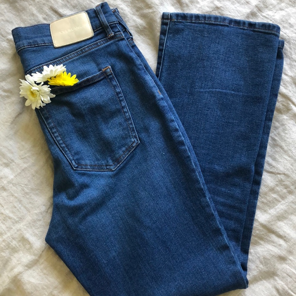 EVERLANE Authentic Stretch Slim Bootcut Jeans-28